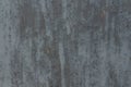 textured metal sheet with peeling gray paint, metal corrosion, rust on metal Royalty Free Stock Photo