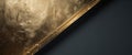 Textured Metallic Background with Gold and Dark Tones for Design Use Royalty Free Stock Photo