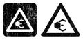 Textured Nanobot Warning Hole Seal