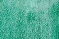 Textured old green shabby paint
