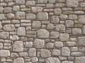 Textured old house stone wall background. Stonewall background or texture