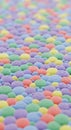 Textured pastel-colored bumpy surface of a bath mat, close-up Royalty Free Stock Photo