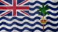 Textured photo of the flag of British Indian Ocean Territory
