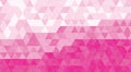 Pink triangle abstract background