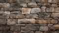 Textured Rough Stone Wall Background