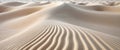 Textured Sand Formation with Parallel Undulations. Royalty Free Stock Photo