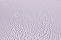 Textured sands and windblown patterns in New Mexicos White Sands