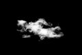 Textured Smoke,cloud isolated on black background,Abstract white