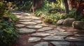 Textured Stone Path Background