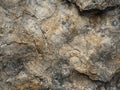 Textured Stone Surface with Natural Cracks Royalty Free Stock Photo