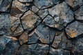 Textured Stone Wall with Abstract Cracks.