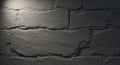 Textured Stone Wall with Dramatic Spotlight Illumination Royalty Free Stock Photo