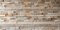 Textured stone wall with rectangular blocks in various shades of beige and brown featuring Copy Space for design Royalty Free Stock Photo