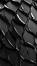 A textured surface with dark jagged scales features black liquid drips on a low-light backdrop Royalty Free Stock Photo