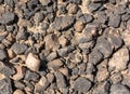 Textured surface of desert rocks Royalty Free Stock Photo