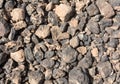 Textured surface of desert rocks Royalty Free Stock Photo