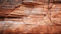 Textured surface of a sandstone cliff. Generative AI