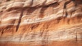 Textured surface of a sandstone cliff. Generative AI