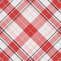 Textured tartan background. Seamless pattern. Royalty Free Stock Photo