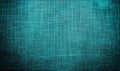 Textured teal fabric background, intricate weave pattern, soft appearance, suitable for design projects, textiles Royalty Free Stock Photo