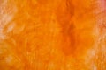 Textured wall brushed painted Background, Abstract Orange Oil Color