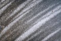 Textured wall surface with white and gray lines pattern Royalty Free Stock Photo