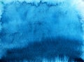 Textured watercolor blue background with splashes