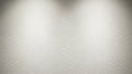 Textured White Wall Surface with Two Soft Spotlight Illumination Streaks background Royalty Free Stock Photo