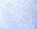 Textures blue ice. Ice rink. Winter background. Overhead view. Vector illustration nature background. Royalty Free Stock Photo