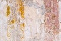 Textures from Color Walls of Ancient Pompeii Ruins
