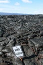 Textures of lava in Hawaii Royalty Free Stock Photo