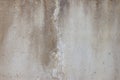 Textures of old cement wall had cracks and stains. Royalty Free Stock Photo