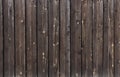 Textures of varnished wood plank wall closeup for background