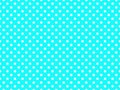 texturised white color polka dots over aqua cyan background