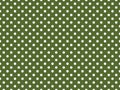 texturised white color polka dots over dark olive green backgrou