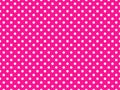 texturised white color polka dots over deep pink background Royalty Free Stock Photo