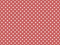 texturised white color polka dots over indian red background Royalty Free Stock Photo