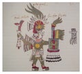 Tezcatzoncatl, Aztec Pulque God at Codex Tudela, 16th-century