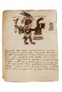 Tezcatzoncatl, Aztec Pulque God at Codex Tudela, 16th-century