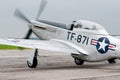 TF-51D fighter Royalty Free Stock Photo