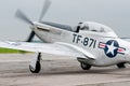 TF-51D fighter Royalty Free Stock Photo