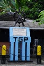 TGP monument. TGP stands for Tentara Genie Pelajar which means Student Genie Army