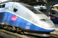 TGV Train Gare de l`Est Paris France Royalty Free Stock Photo