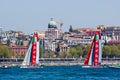 34th America's Cup World Series 2013 in Naples Royalty Free Stock Photo