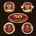 50th Anniversary emblems set