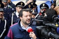 167th Anniversary of the Italian Police. Matteo Salvini interviewed