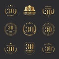 30th anniversary logo collection.