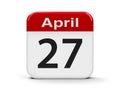 27th April Calendar