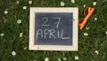 27th of April Kingsday Royalty Free Stock Photo