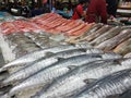 19th april 2017, Kuala Lumpur. Morning business at Selayang Pasar Borong. Royalty Free Stock Photo